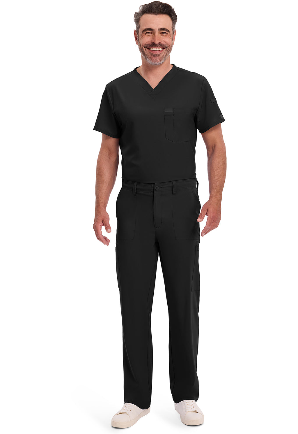 Product - DICKIES Men's Petite Scrub Set(V-Neck Top & Straight-Leg Pant)