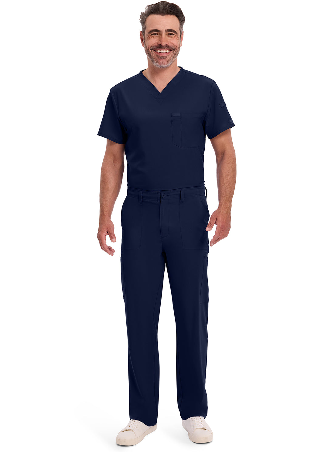 Product - DICKIES Men's Regular Scrub Set(V-Neck Top & Straight-Leg Pant)