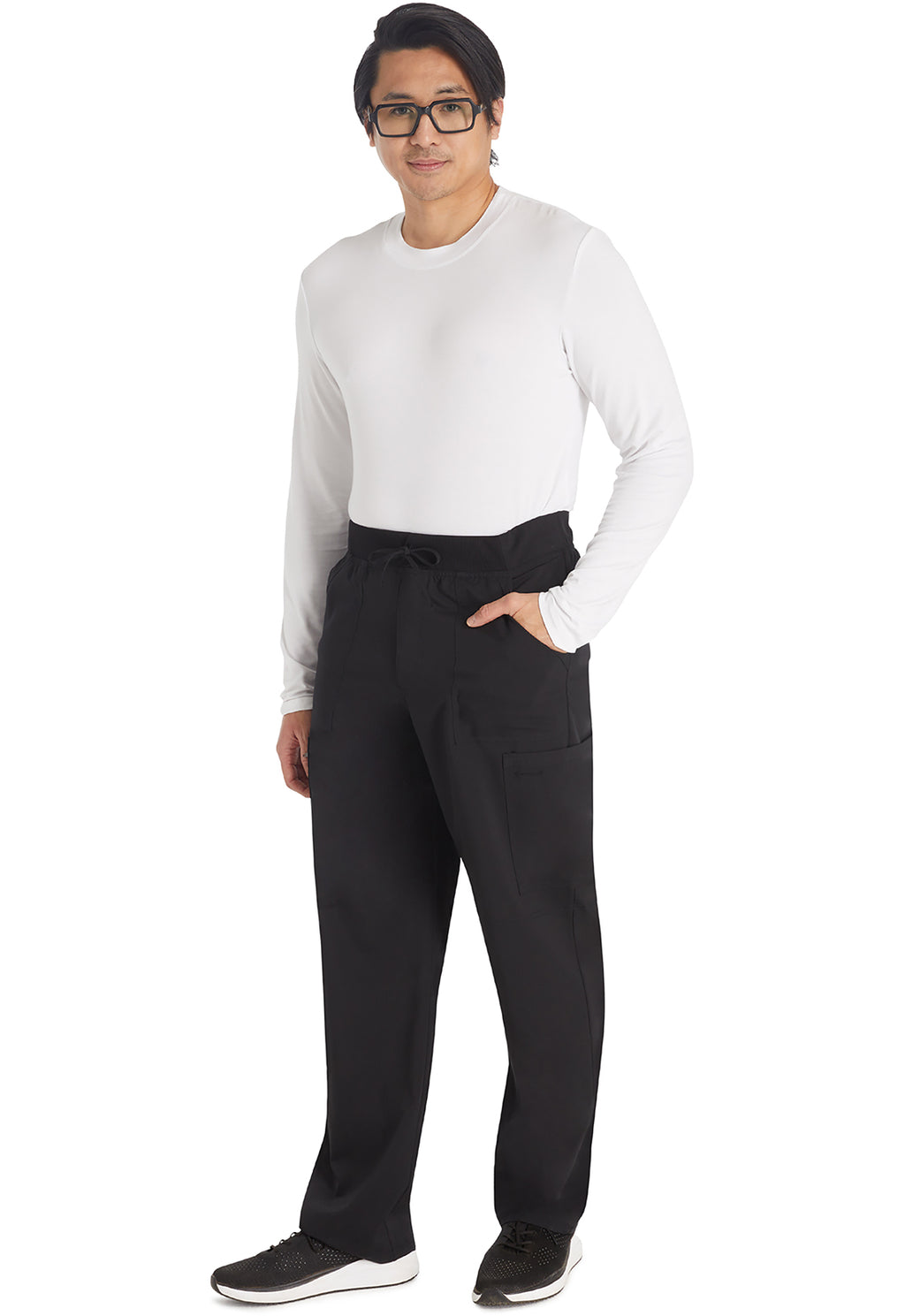 Product - DICKIES Men's Scrub Set(V-Neck Top & Zip-Fly Straight-Leg Pant)