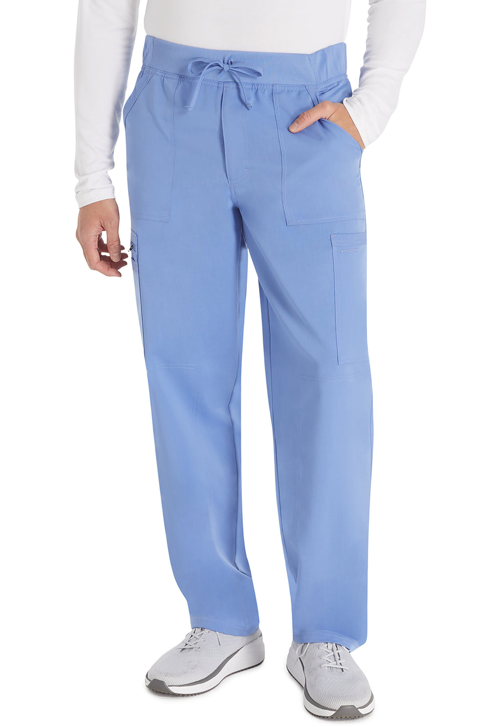 Product - DICKIES Men's Scrub Set(V-Neck Top & Zip-Fly Straight-Leg Pant)