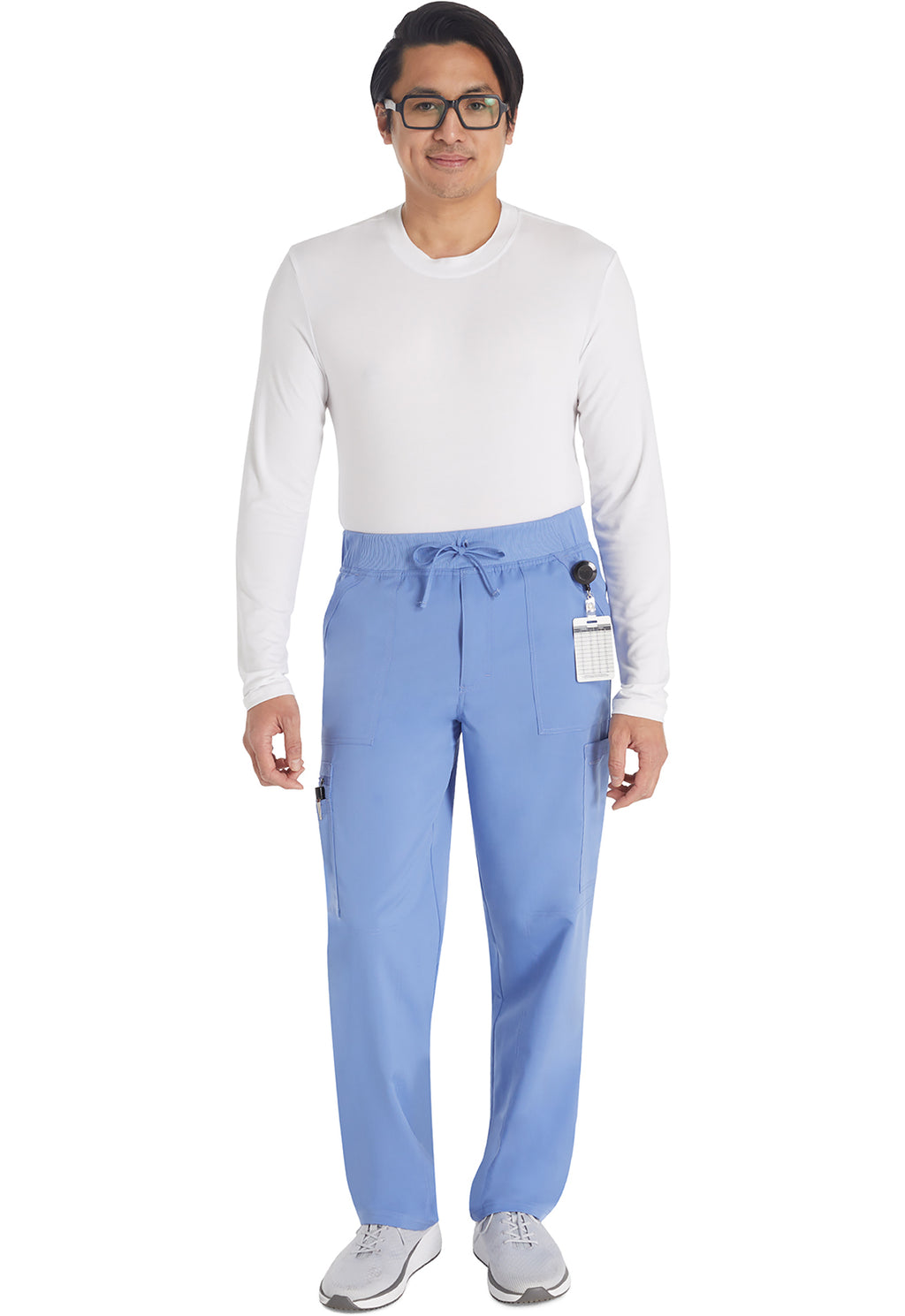 Product - DICKIES Men's Scrub Set(V-Neck Top & Zip-Fly Straight-Leg Pant)