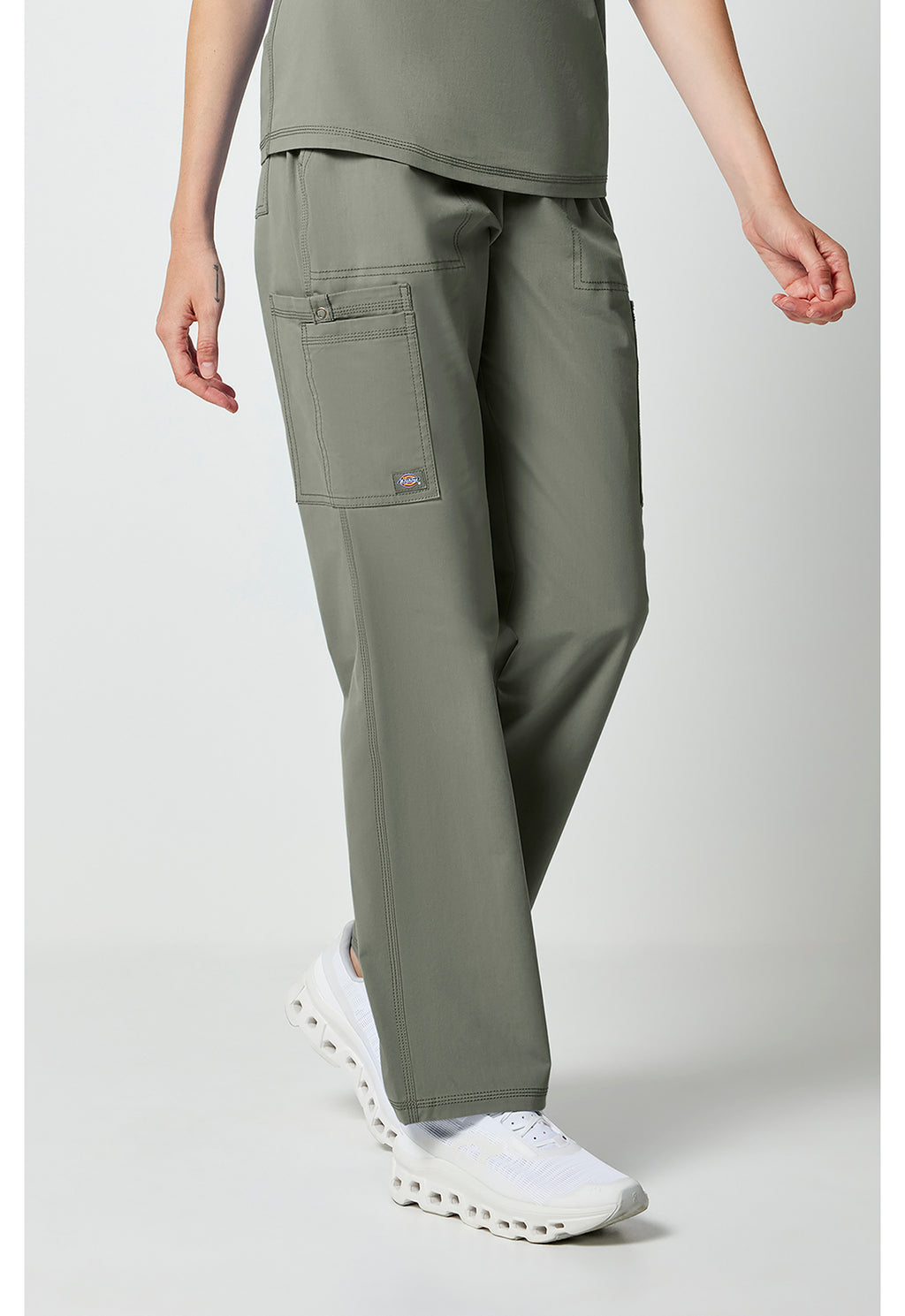 Product - DICKIES Women's Scrub Set(V-Neck Top & Straight-Leg Cargo Pant)