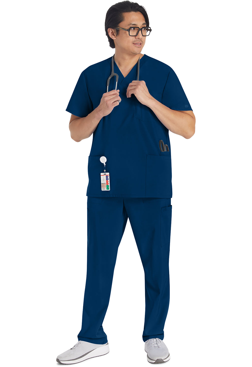 Product - DICKIES Men's Regular Scrub Set(V-Neck Top & Straight-Leg Pant)
