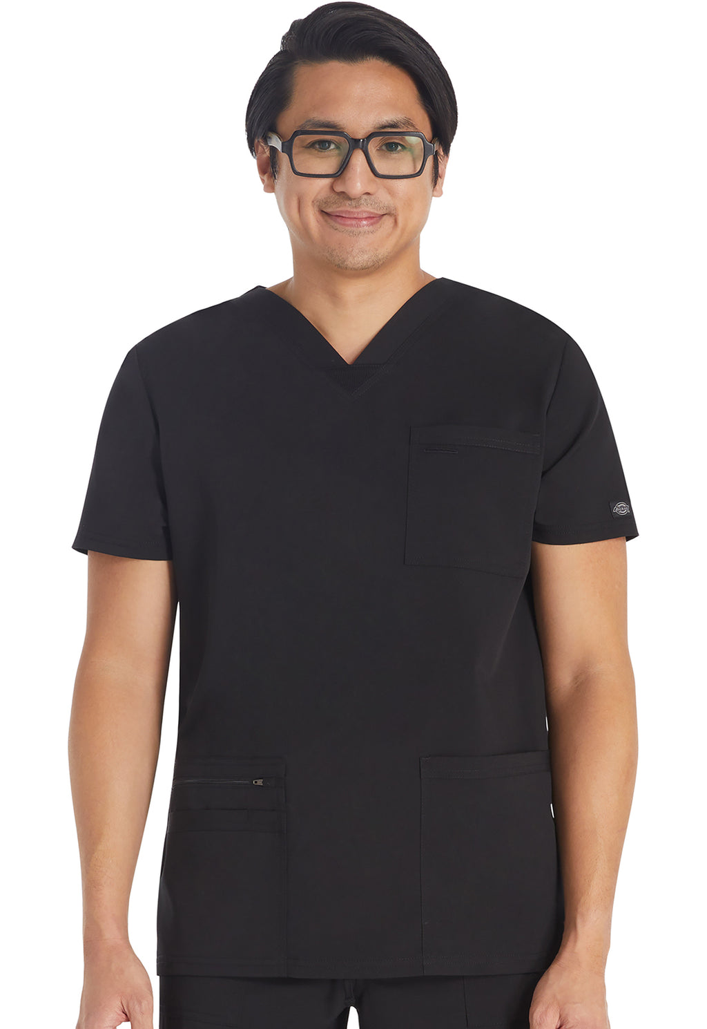 Product - DICKIES Men's Scrub Set(V-Neck Top & Zip-Fly Straight-Leg Pant)
