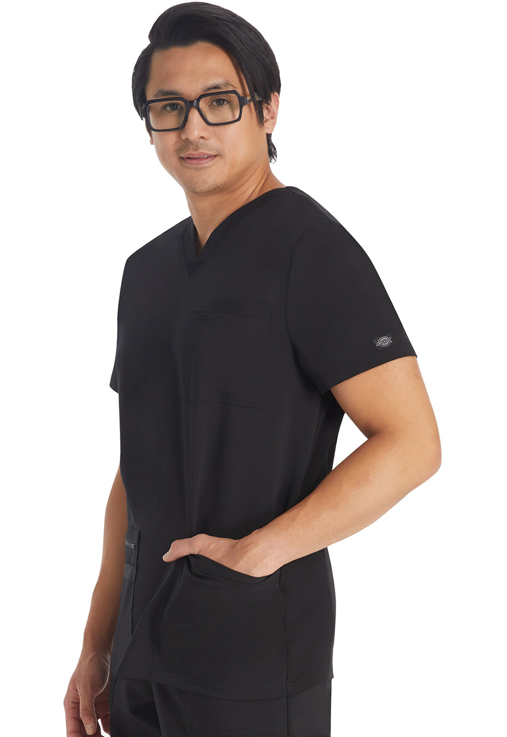 Product - DICKIES Men's Scrub Set(V-Neck Top & Zip-Fly Straight-Leg Pant)