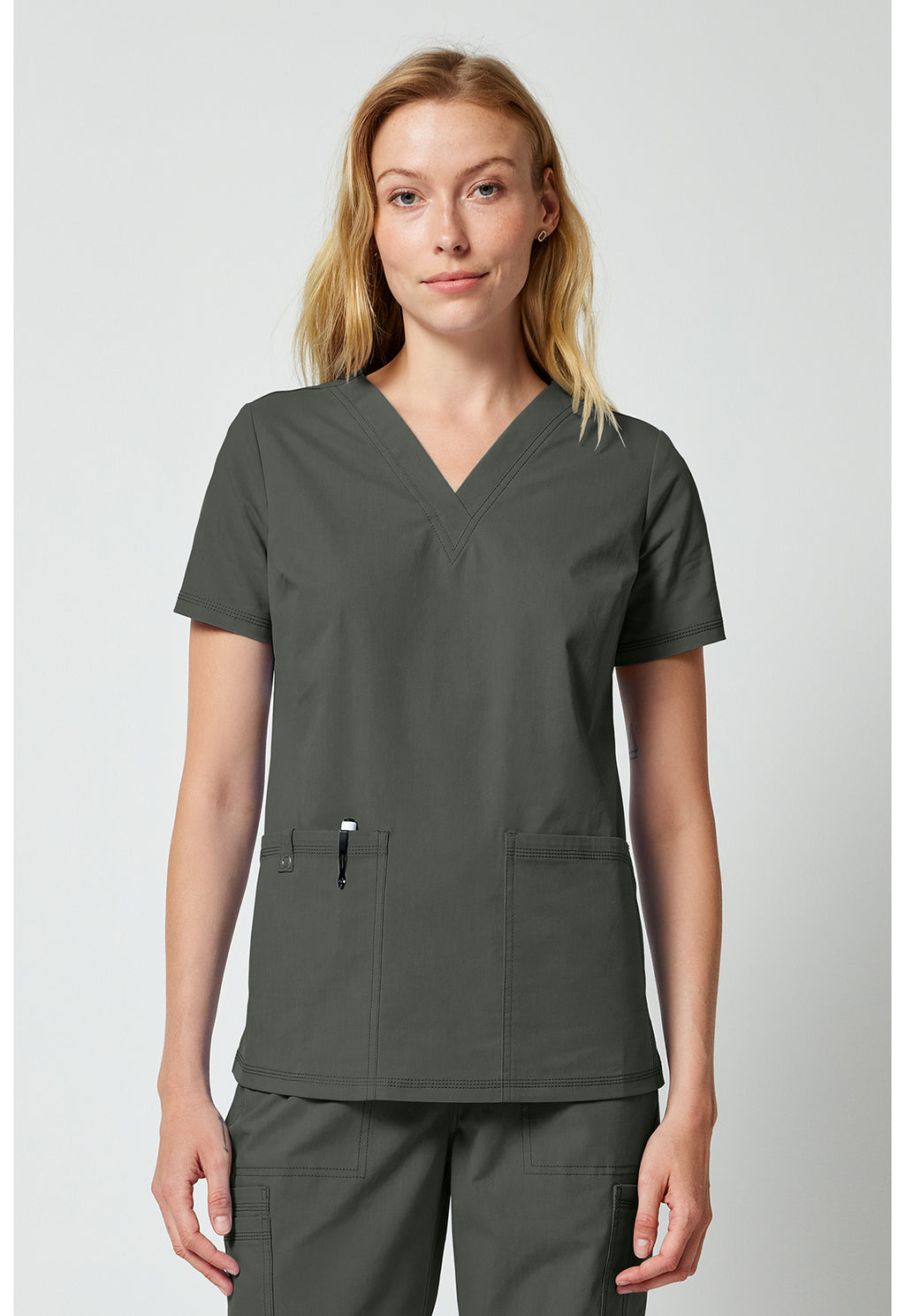 Product - DICKIES Women's Scrub Set(V-Neck Top & Straight-Leg Cargo Pant)