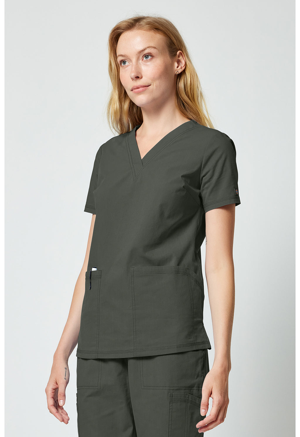 Product - DICKIES Women's Scrub Set(V-Neck Top & Straight-Leg Cargo Pant)