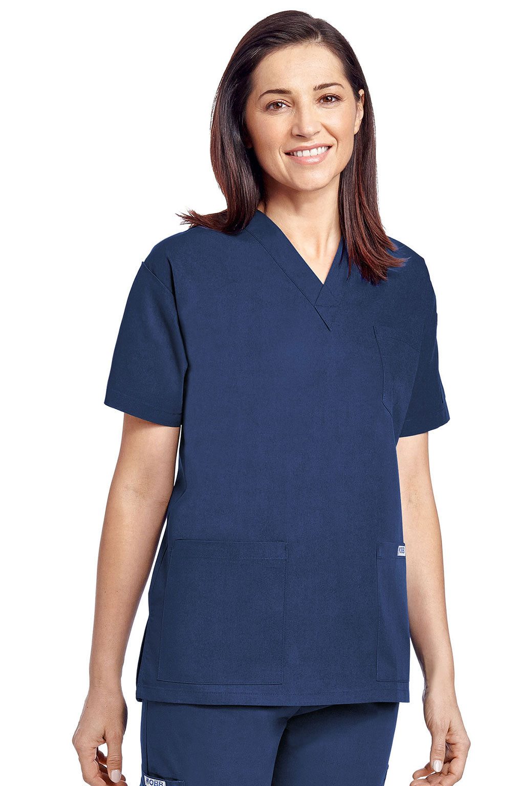 Product - Clearance Unisex V-Neck Mobb Scrub Top by MOBB