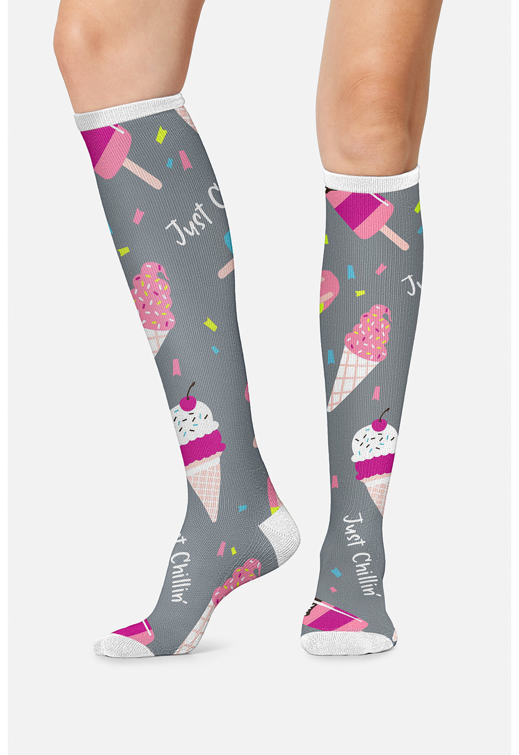 Product - Printed - Women's 10-15mmHg Compression Socks