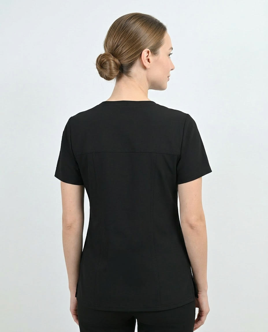 Product - The Pria-Notch Neck Scrub Top