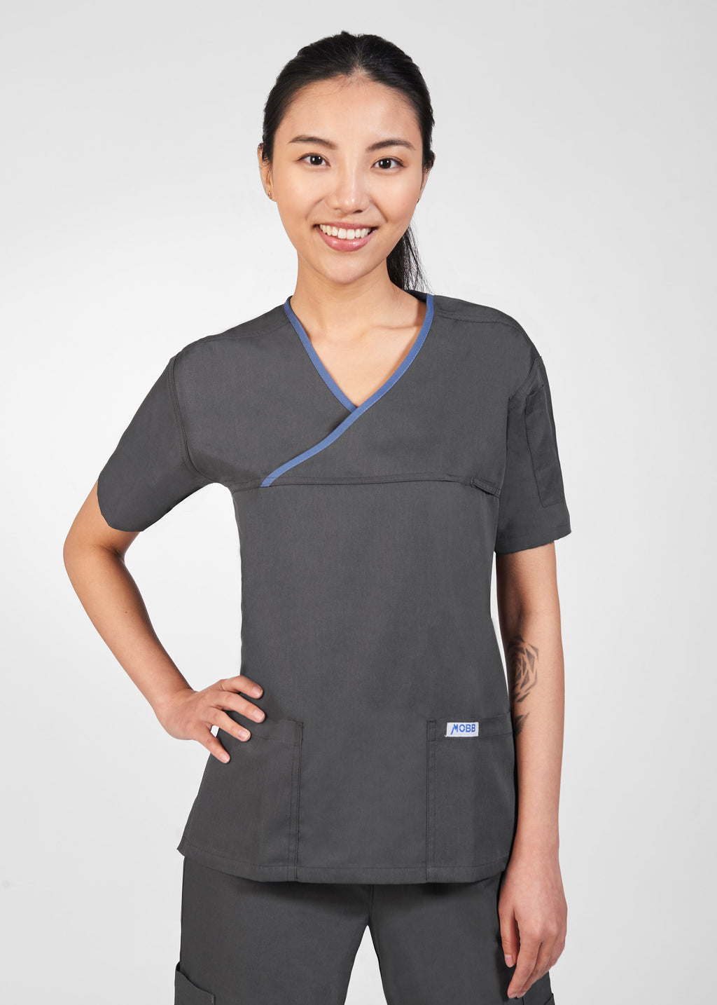 Product - Criss Cross MOBB Scrub Top