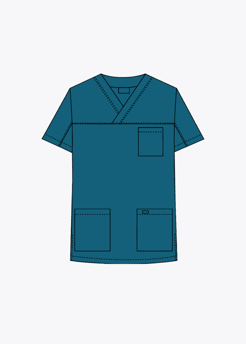 Product - MOBB 3 Pocket V-Neck Scrub Top