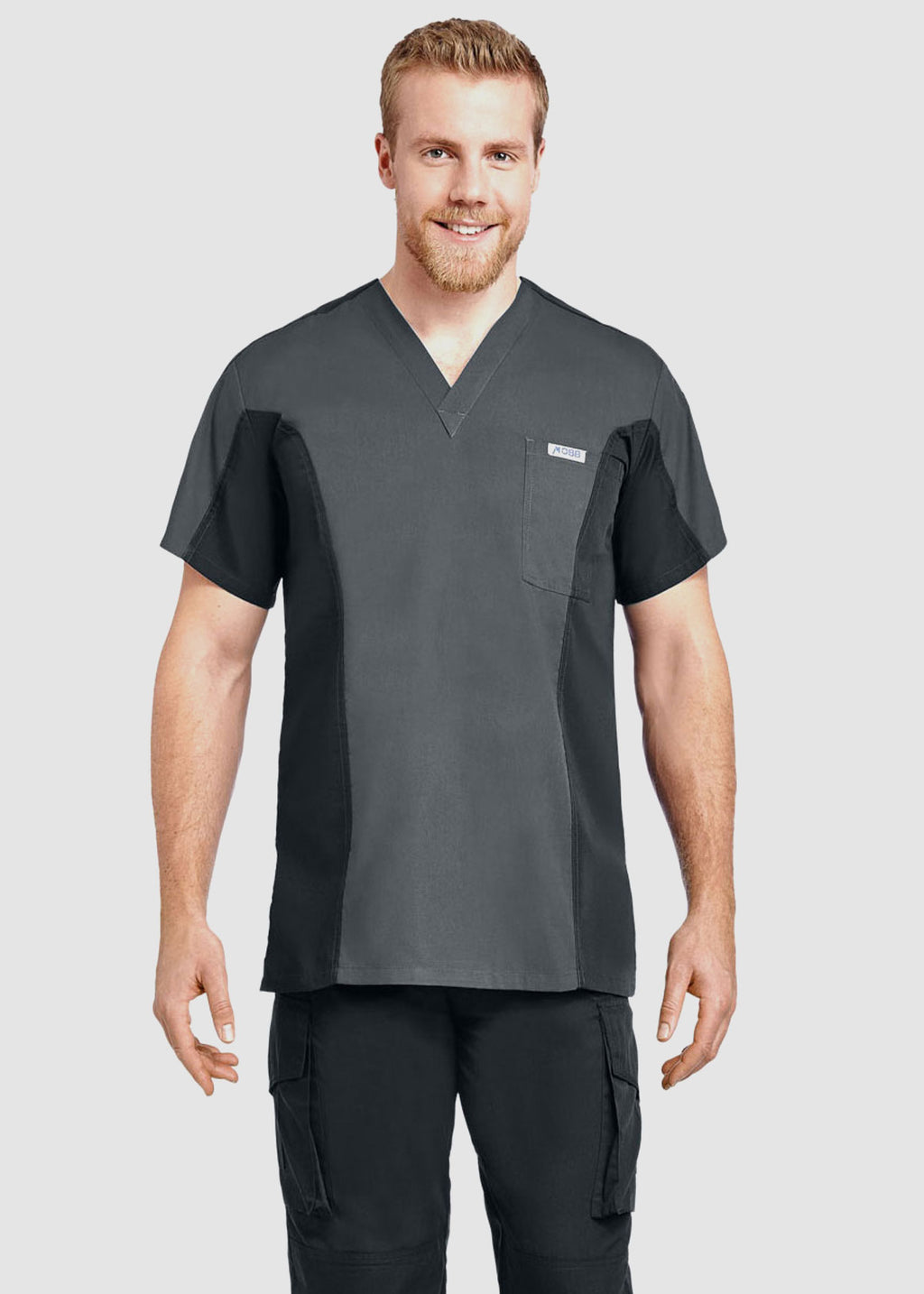 Product - Men's Two Tone Scrub Top