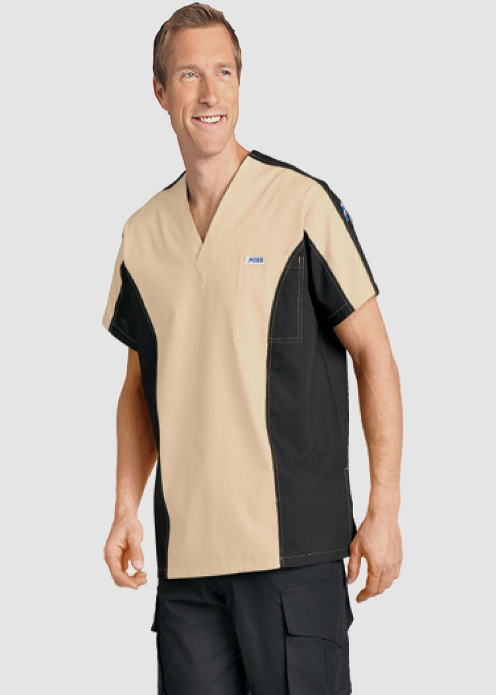 Product - Men's Two Tone Scrub Top