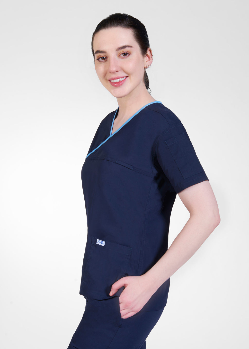 Product - Criss Cross MOBB Scrub Top