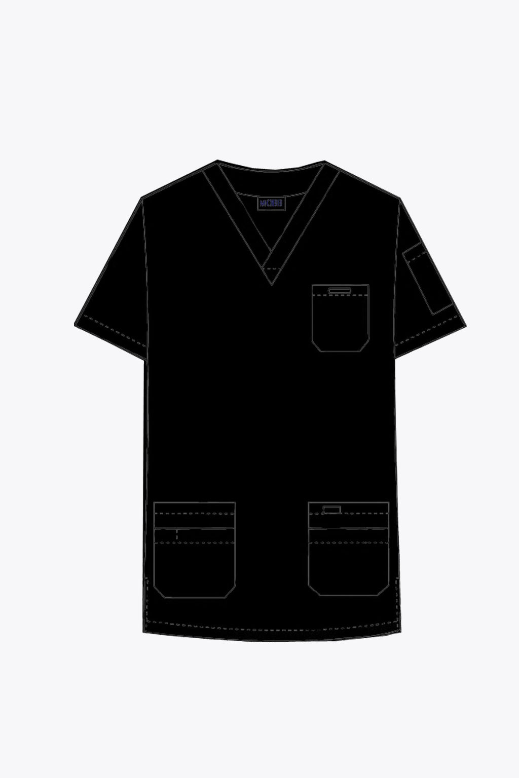 Product - V-Neck Solid MOBB Scrub Top