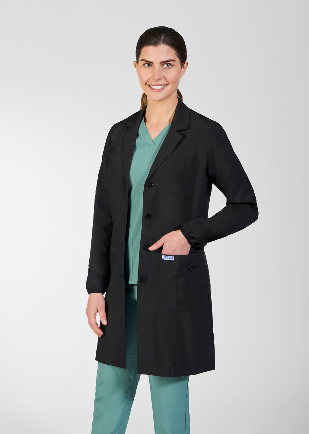 Product - The Marie Ladies Fitted Lab Coat by MOBB