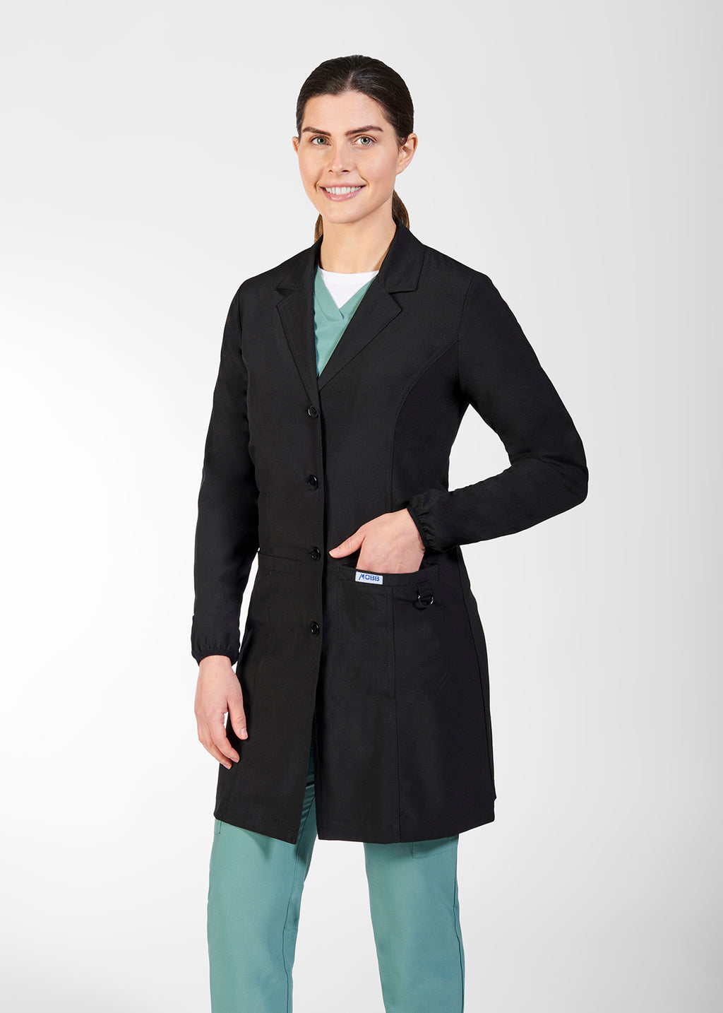 Product - The Marie Ladies Fitted Lab Coat by MOBB