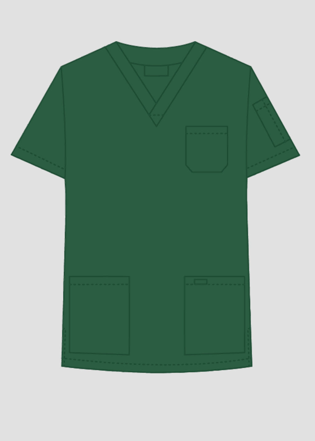 Product - MOBB  Unisex V-Neck Scrub Top