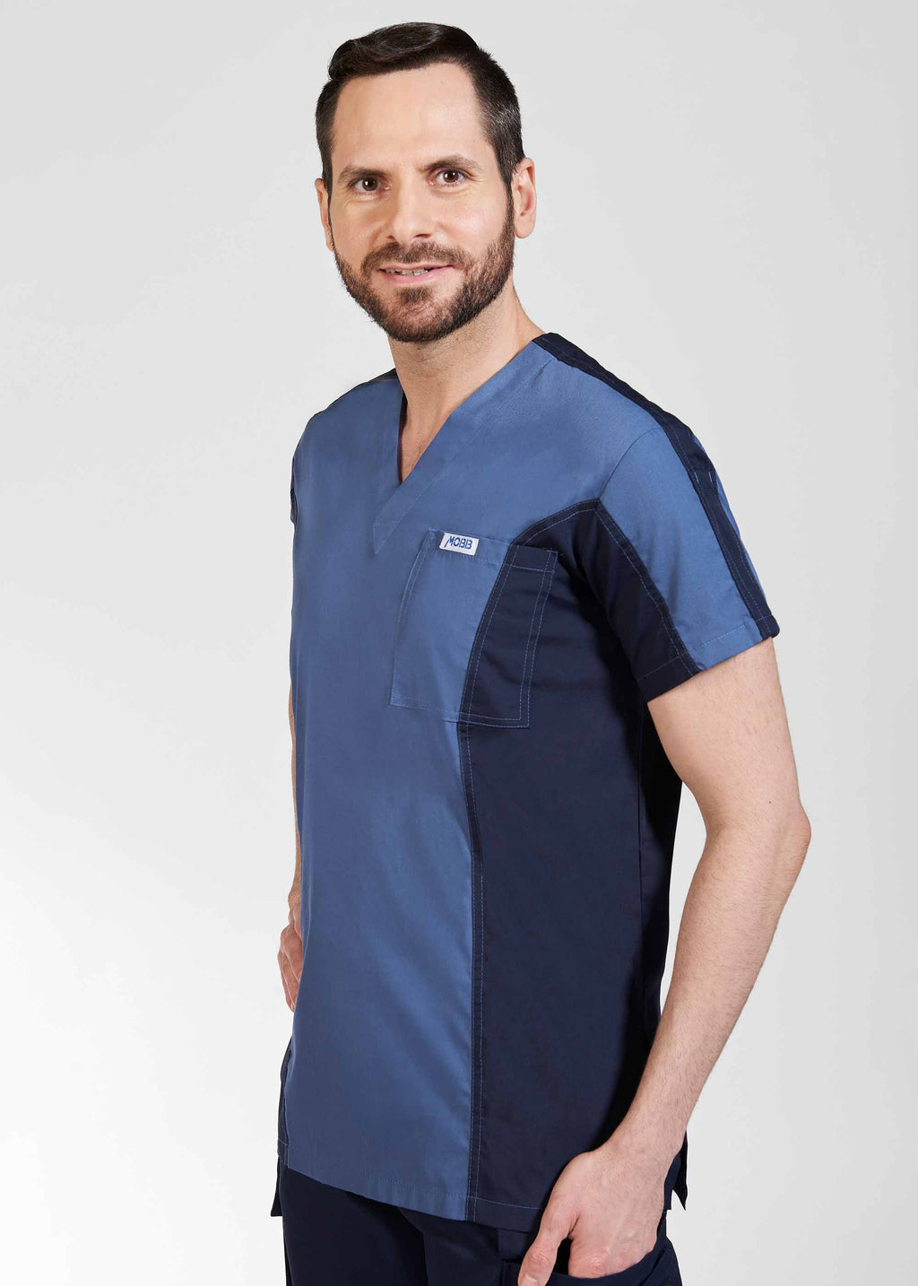 Product - Men's Two Tone Scrub Top