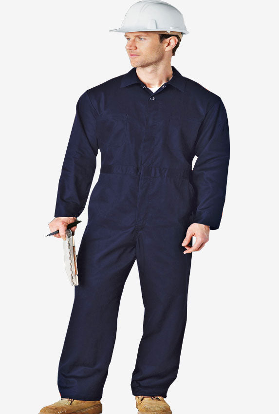 Product - MOBB Coveralls Concealed Metal Button Closure