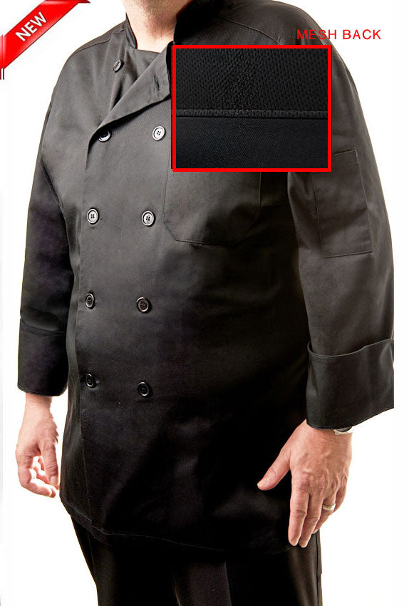Product - Unisex Long Sleeve Chef Coat by MOBB